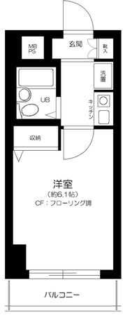 ベルエール代田の物件間取画像